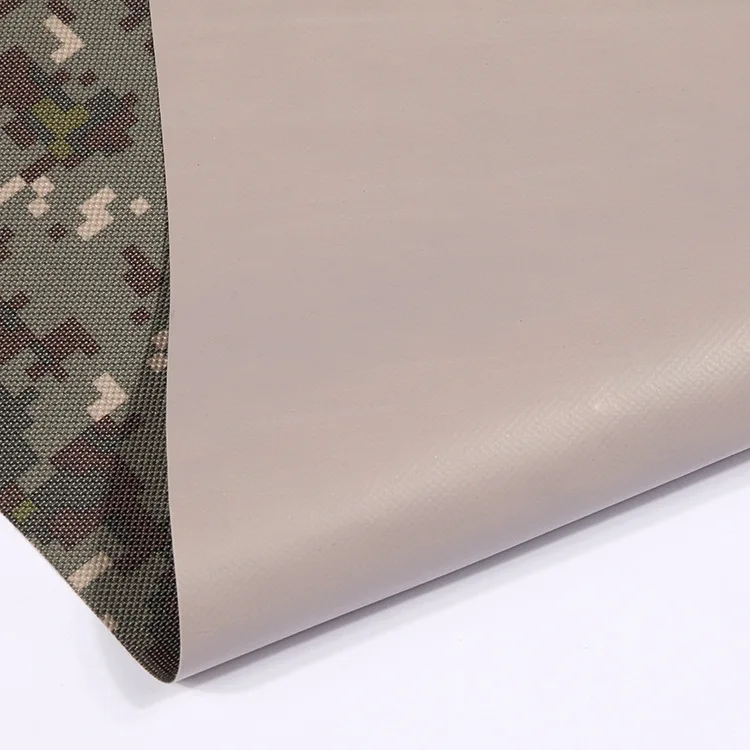 600D Camouflage Blackout Oxford Fabric for Tents