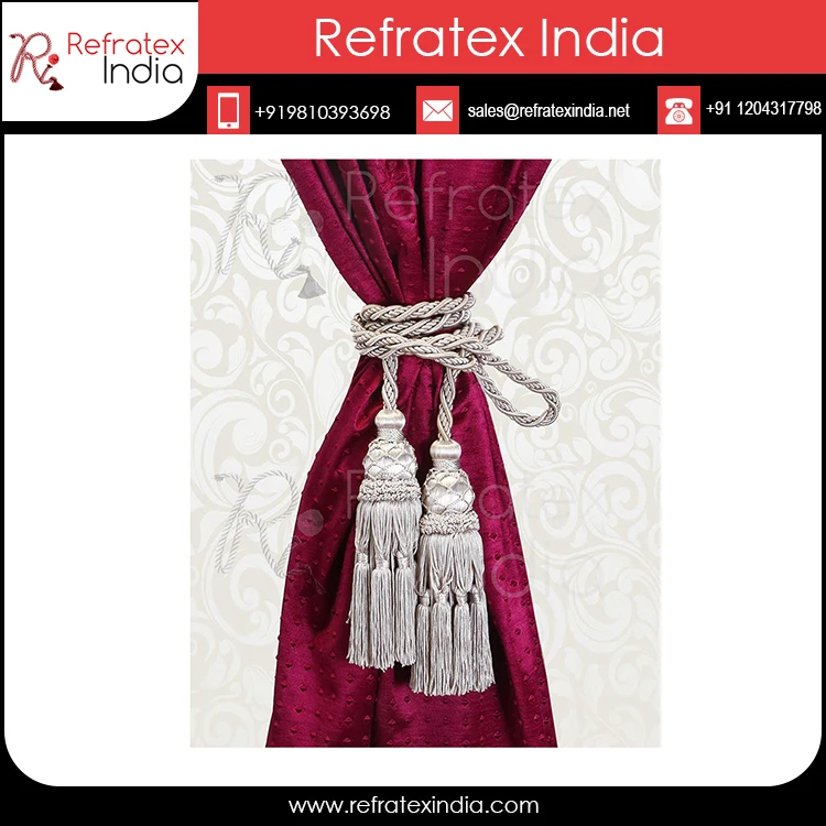 Последняя декоративные Изысканная штора подхват занавески задержи массовые поставки