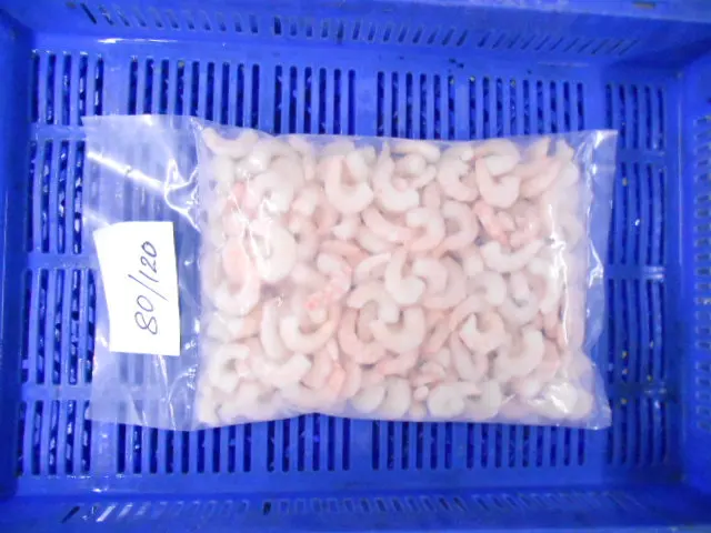 Замороженные креветки ваннамей