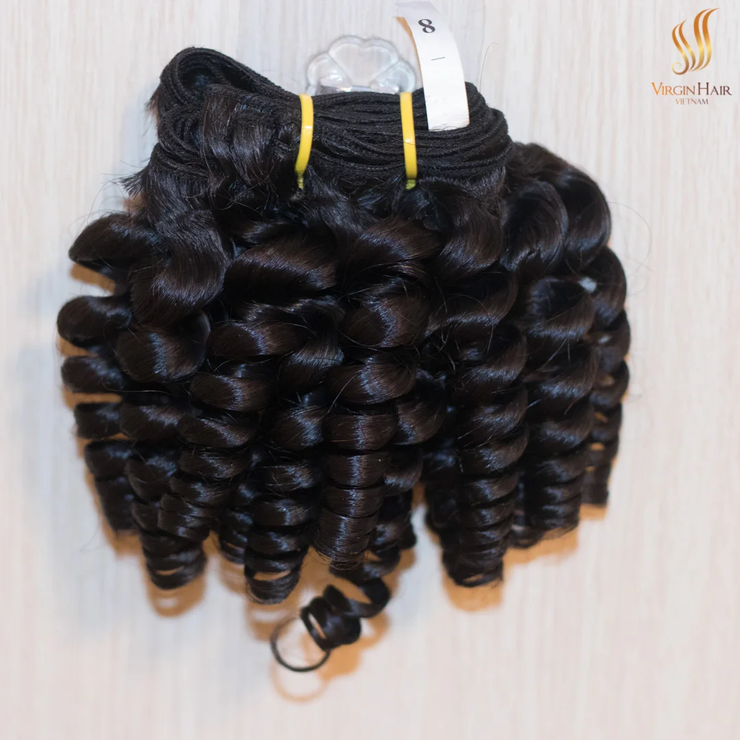 FUNMI Lace Closure Frontal HD Lace Full Cuticle Aligned Hair 100gr Per Bundle 100% High Quality Vietnamese Human Hair