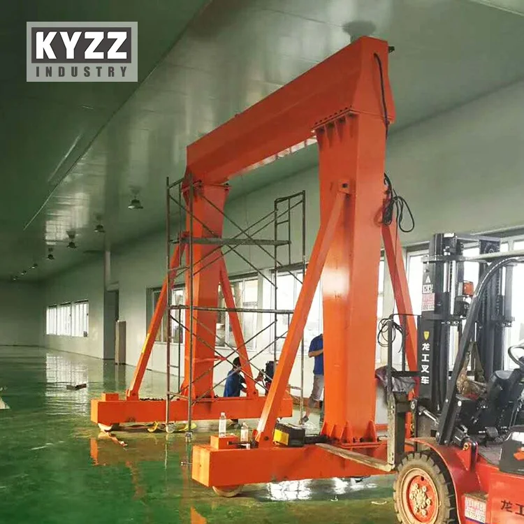 Travelling Swl 5 Ton Chinese Professional Gantry Crane Manufacturer