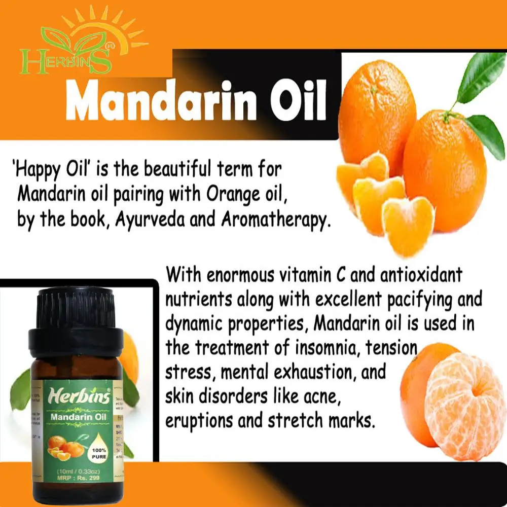 Bulk Supplier Organic Mandarin Essential Oil