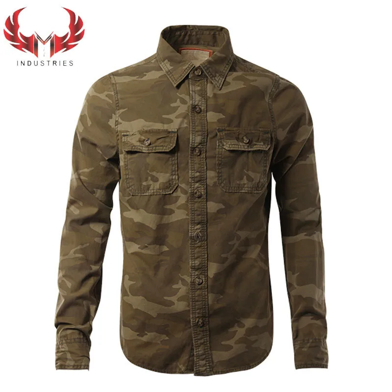 Оптовая продажа Прямая поставка с завода камуфляжная футболка одежда полиэстер Военная ткань охотничья