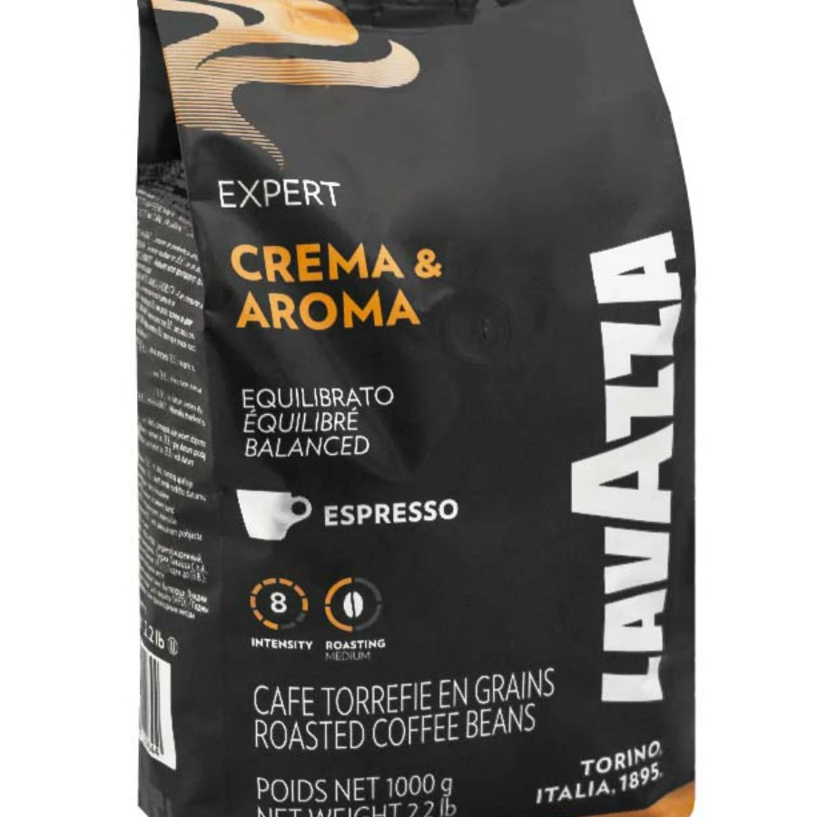 Ароматические жареные кофейные зерна lavgirl Expert CREMA, 1 кг