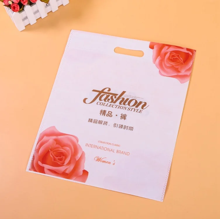 
LOW MOQ Cheap Price Customized Colors Eco Tote bolsas thicker Non-Woven Shopping Bag, Recyclable PP Non Woven Bags 