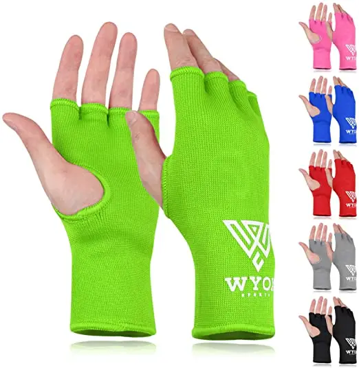 
 Высококачественные Боксерские повязки на руку, внутренние перчатки для кулака, новый дизайн 2021, боксерские варежки с гелевыми вставками  