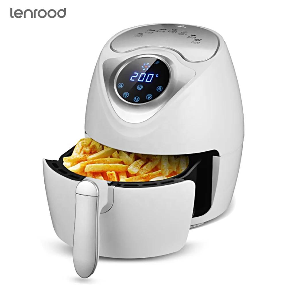 Lenrood Air Fryer LR-AF106 LCD Display 1300W Large Power freidora de aire 3.5L friteuse Nonstick electric Digital Deep Air Fryer