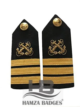 Factory wholesale Military Army Navy Pilot Ranks security uniform Shoulder Boards Epaulettes or Epaulets