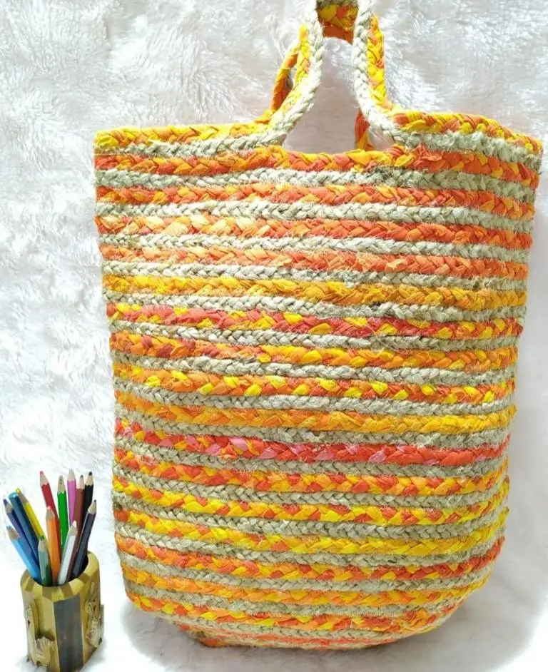 Hot Sale Beach Bags 2022 Women Summer Tote Chindi Bags and Promotional Beach Drawstring Jute Bags for Women Shopping Handbags