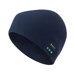2022  Sport Hats Custom Wireless Music Hat Beanie With Earphone Bt Headphones Beanie Hat