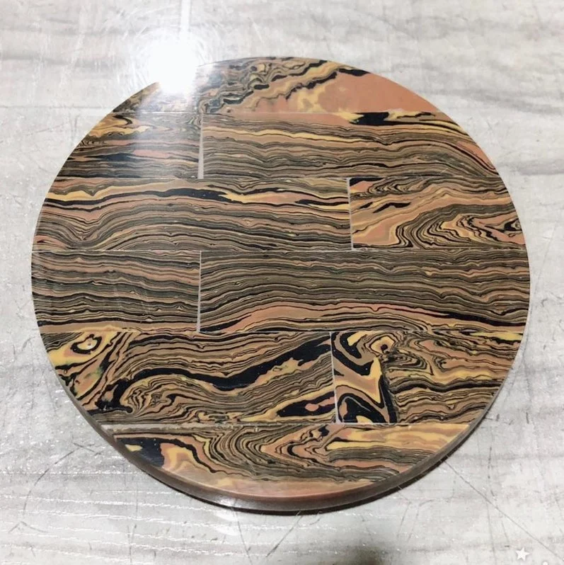 Wooden And Resin Coasters handmade wooden customized tea coaster sets tableware mate by lametierartz