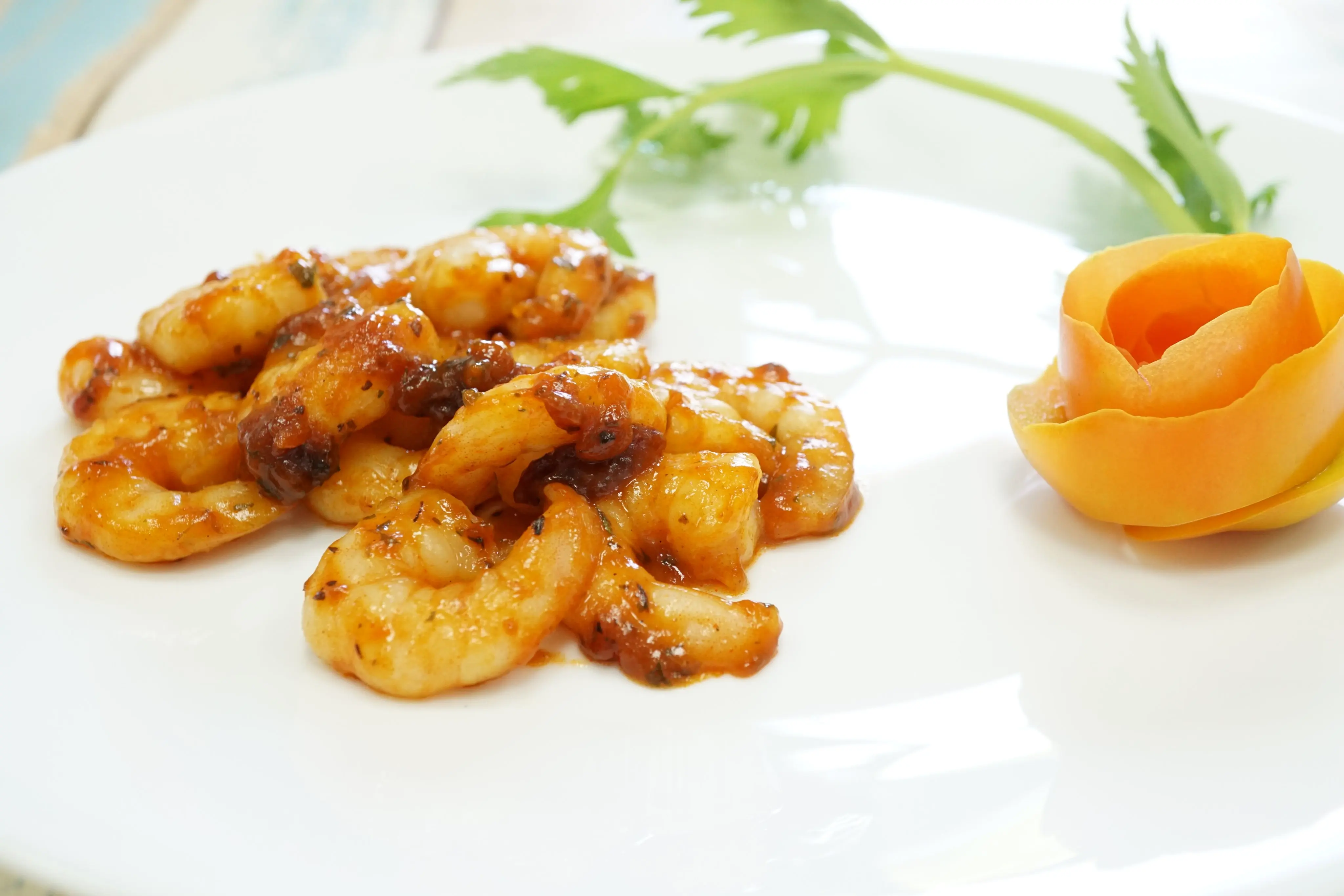 High Quality 18 Months Shell Life Frozen Garlic Tomato Herb Marinated Vannamei Shrimp Export From Vietnam