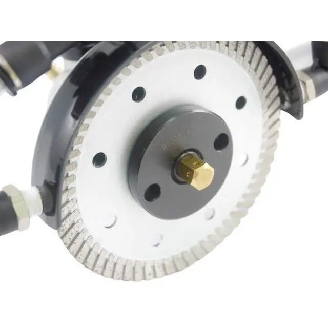 Станок для резки плитки мрамора гранита мокрого воздуха с левой ручкой 4 дюйма 12000 об/мин