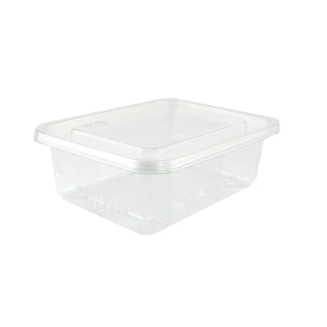 Clear Transparent Rectangular Food Takeout Container Biodegradable Food Container