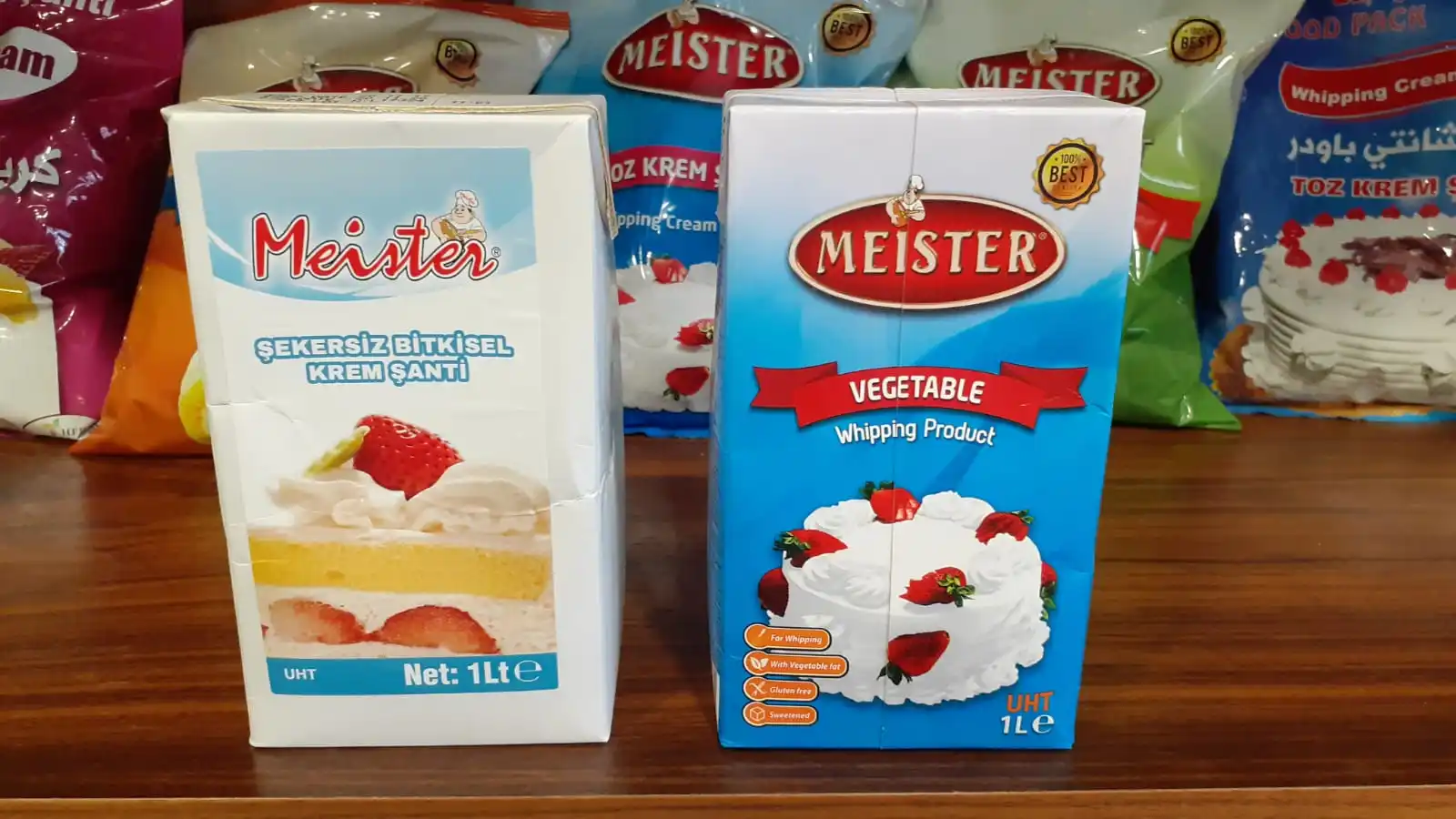 
Liquid Vegetable Whipping Cream 