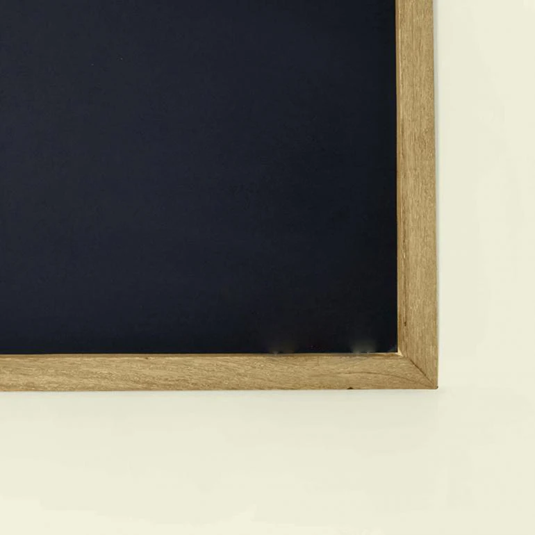 40x30x1.5cms Chalk Board with Wooden Frame Home Office Use Wall Mounted Black Notice Board Made By Mango Wooden Writing Board