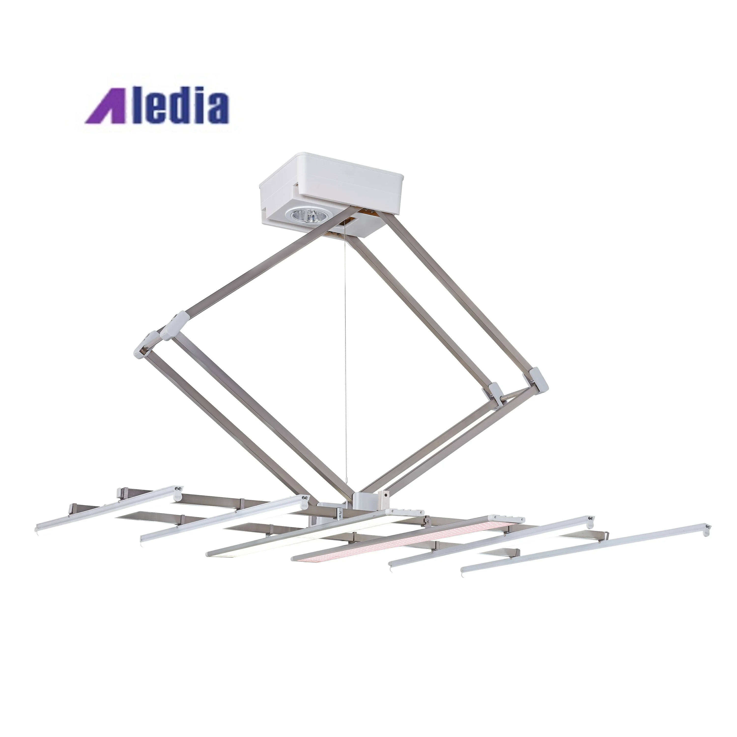 
220V 2m lifting height and 50Kg lifting weight Professional LED Grow Light Lifting Stand 