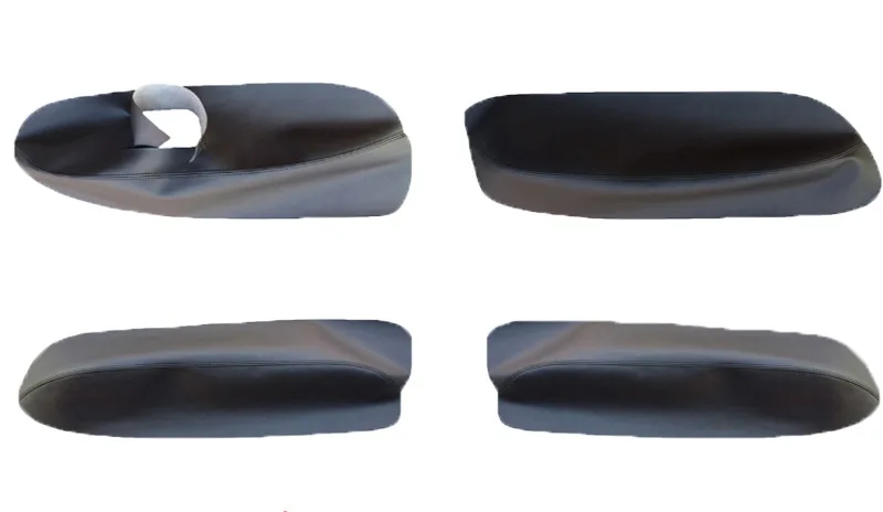 Soft Microfiber Leather Interior Car Door Panel Armrest Cover Fit Volkswagen Passat B5 4pcs