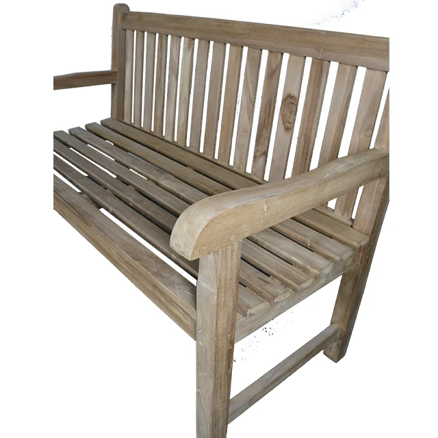  Сад 3 сиденье 150 см (KD) из массива тика деревянная садовая мебель