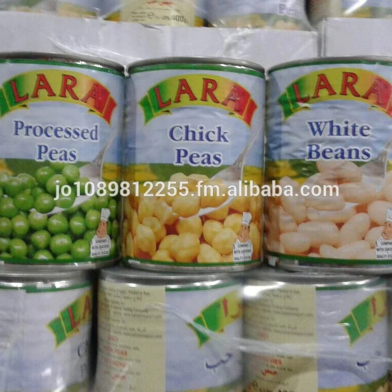 Консервированные бобовые, консервированные овощи