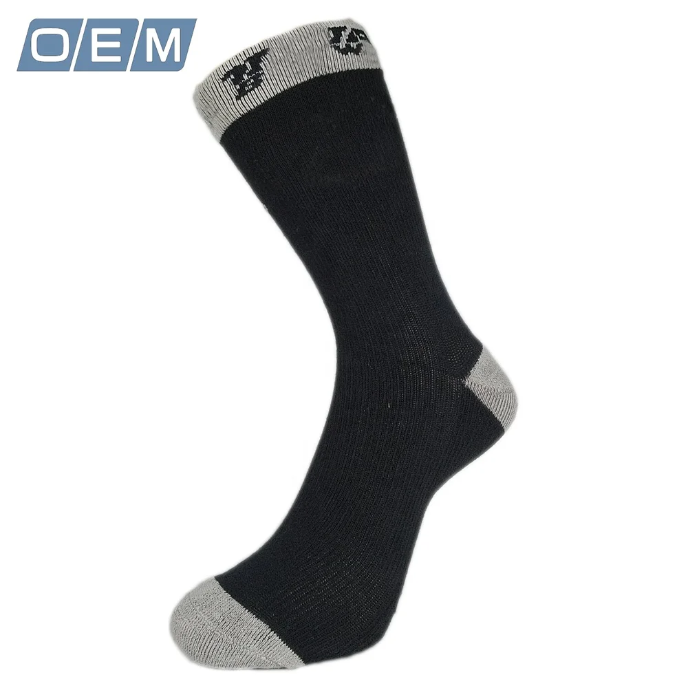 College All White Black Elite Adult Anti Slip Grip Moisture Wicking Soccer Baseball Football Padded Socks
