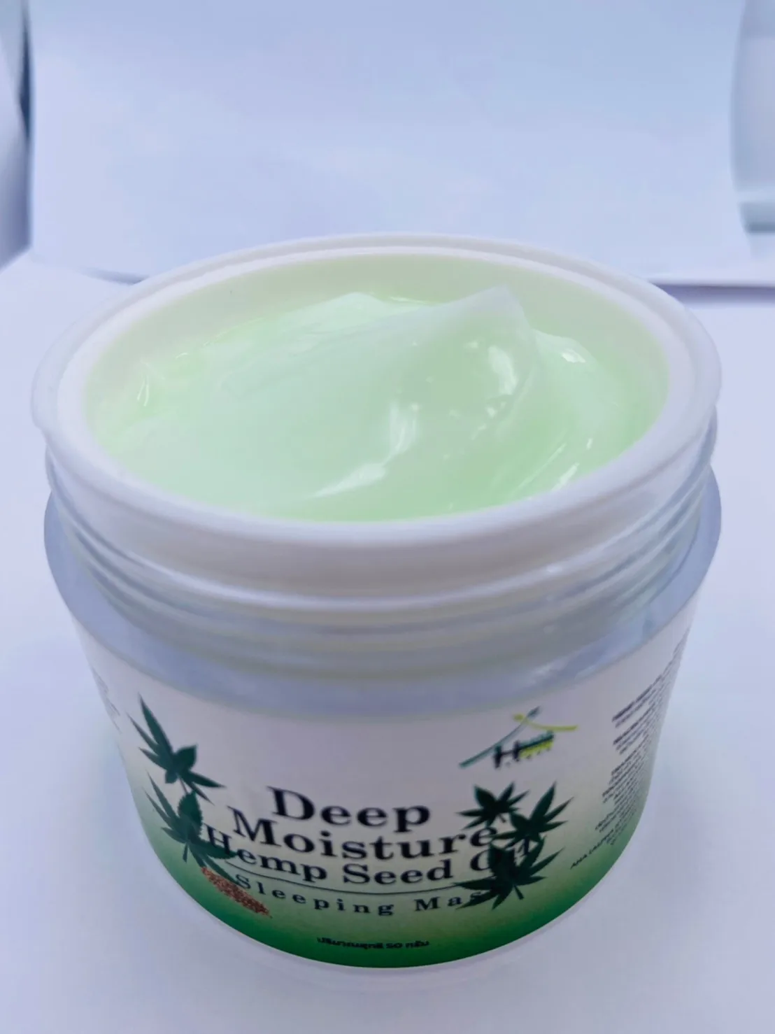 Hemp Seed Oil Sleeping Mask, Best raw material, Product from Thailand