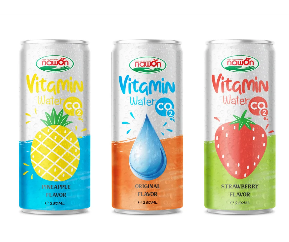 Вьетнамская витаминовая вода на заказ 250 мл фруктовый вкус оптовая цена халяльный напиток производитель во Вьетнаме