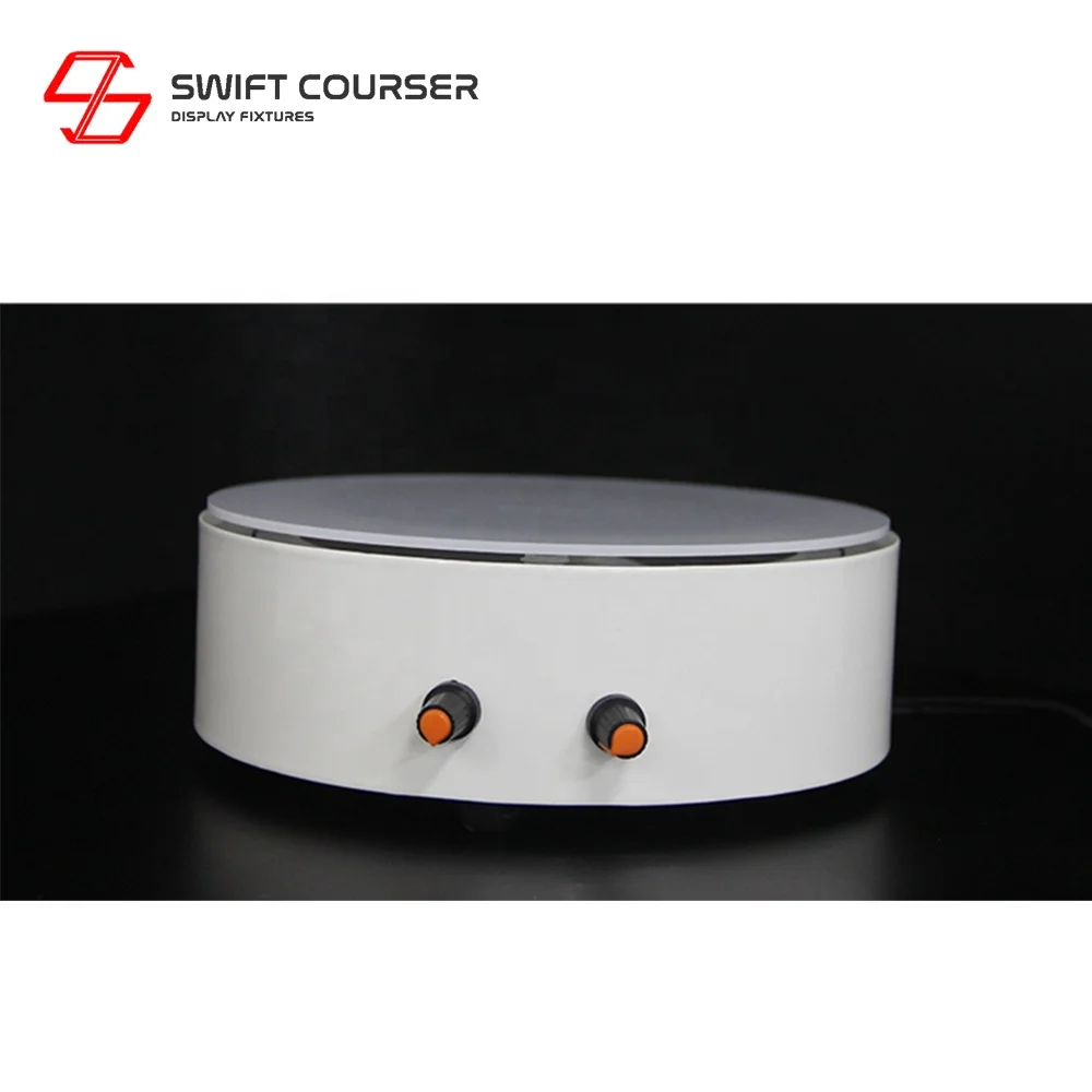 Rotating led light turntable motor cake stand tabletop display for christmas tree