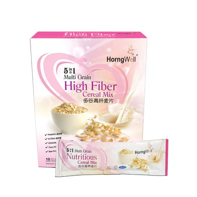Selected High Grade Multigrain Nutritious Cereal Mix 5 in 1 Breakfast Oats Cereal Mix