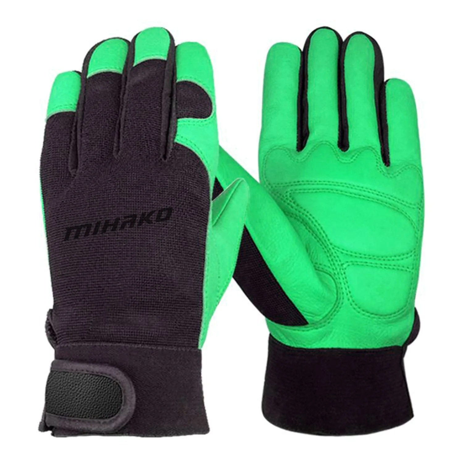 Ударопрочные резиновые защитные перчатки оптовая продажа противорезные механические рабочие для строительства ударопрочные