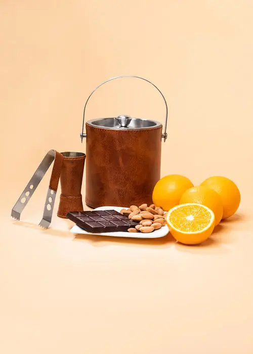 Cocktail Shake Stainless Steel BarwareSteelWine Accessories Sets 9 Kits in Leather Box for Wine Lovers  bar  ware  best