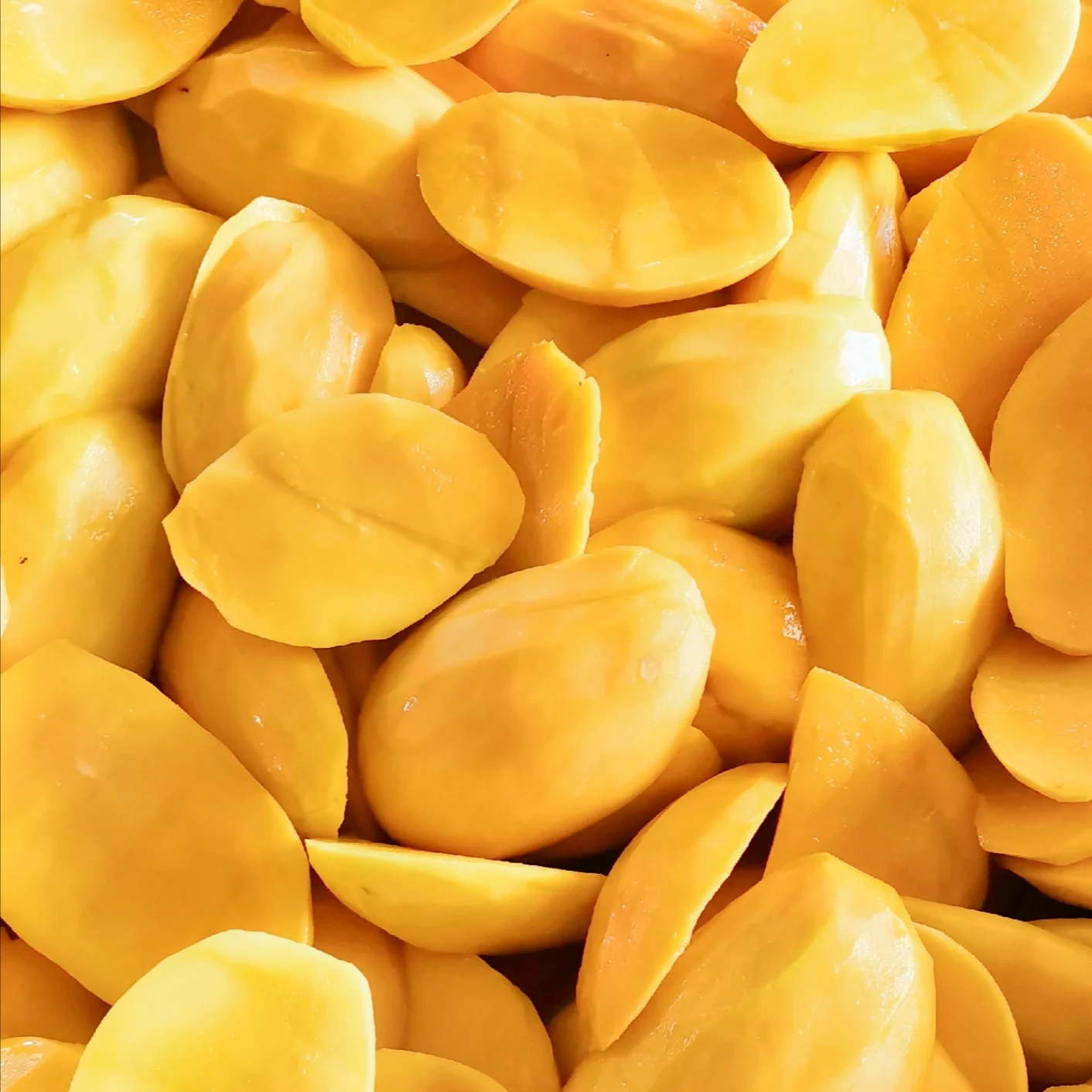 2021 HASU  For Process Deep freezing Brix 15% New  Frozen Mango Slice Shipping From Viet Nam