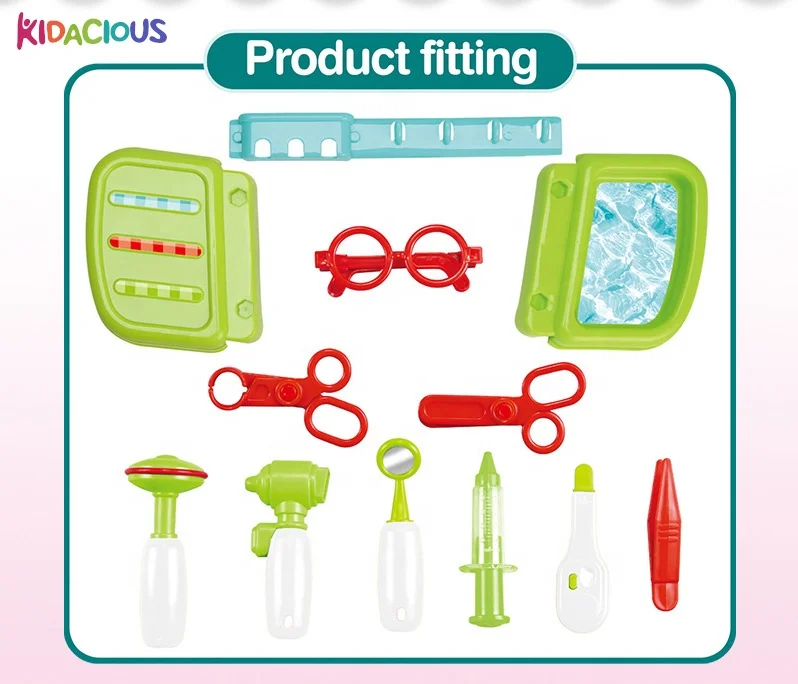 Doctor Toy Set with Bag for Kids Pretend Play Learning Doctor-themed Children Toys Kit