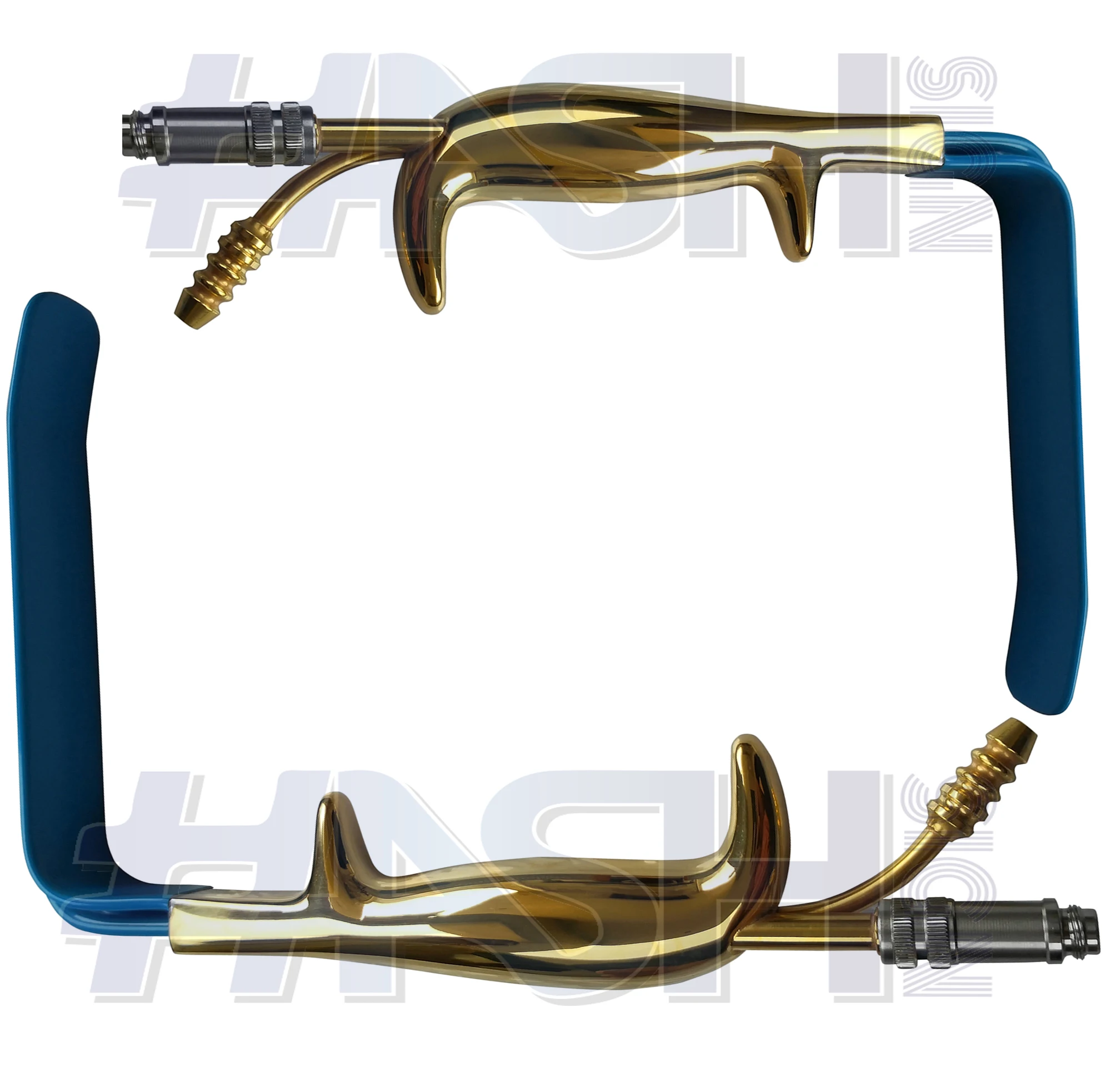 Tebbetts Breast Retractor Fiber Optic Light Guide and Suction Tube / Tebbetts Breast Retractor With Fiber Optic & Suction Tube