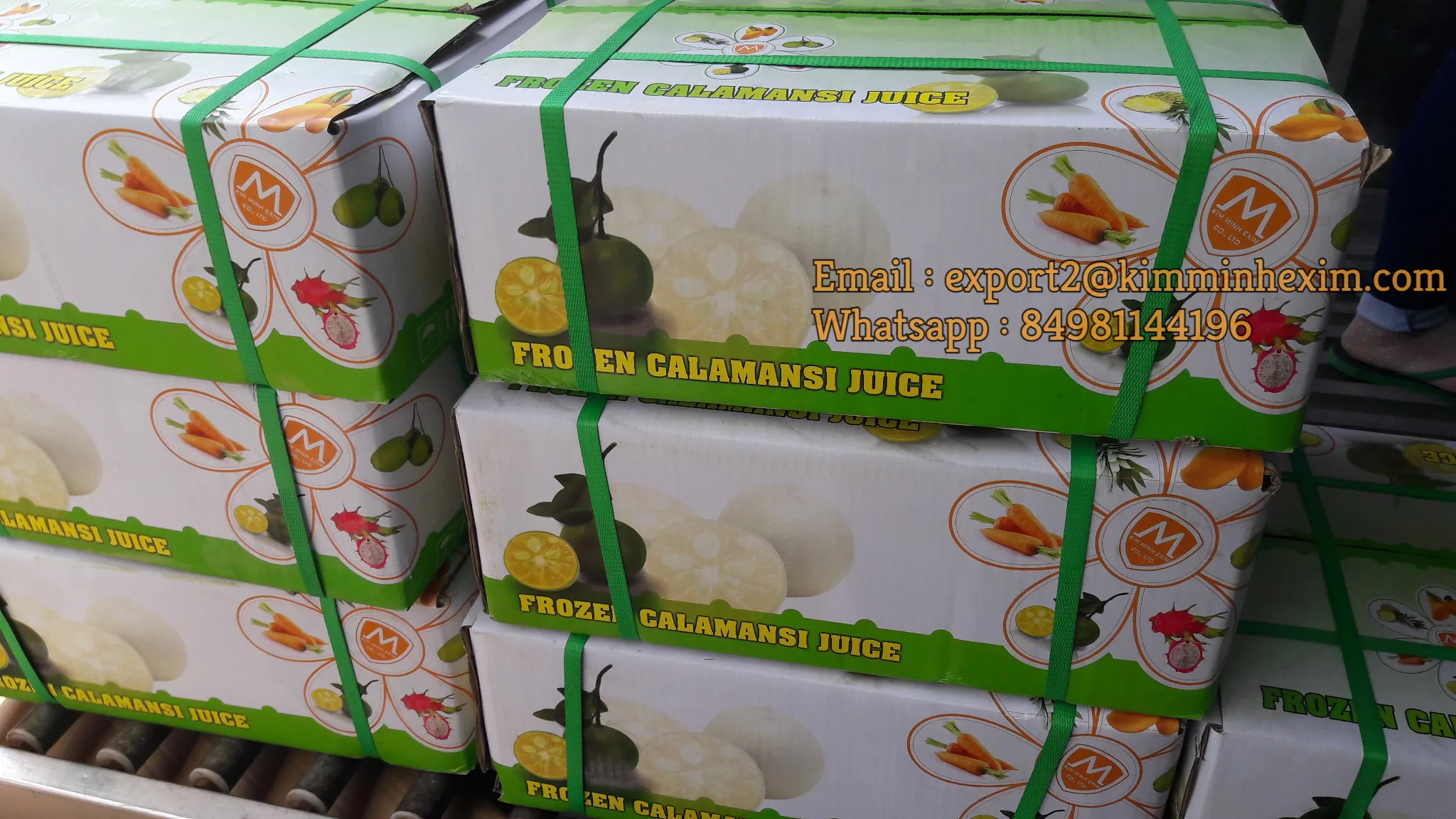 Organic Frozen Calamansi Juice from Vietnam 18kg per Box Sweet Taste IQF Process Bulk Packaged Block Pattern Preserved Syrup