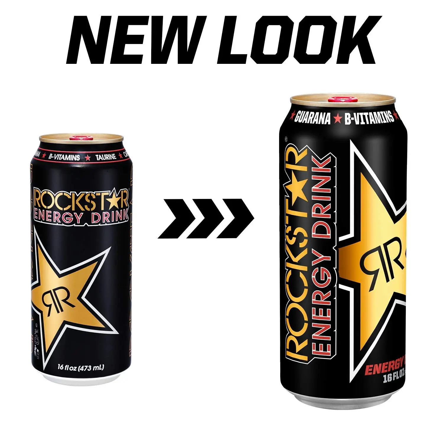  Энергетический напиток Rockstar банки 16 унций (24 в упаковке)