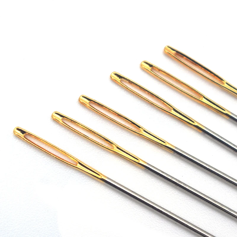 Prym Embroidery Needle Sewing Needle Hand-sewing Stainless Steel Tapestry Blunt Point with Gold Eye 1.00 x 43 mm