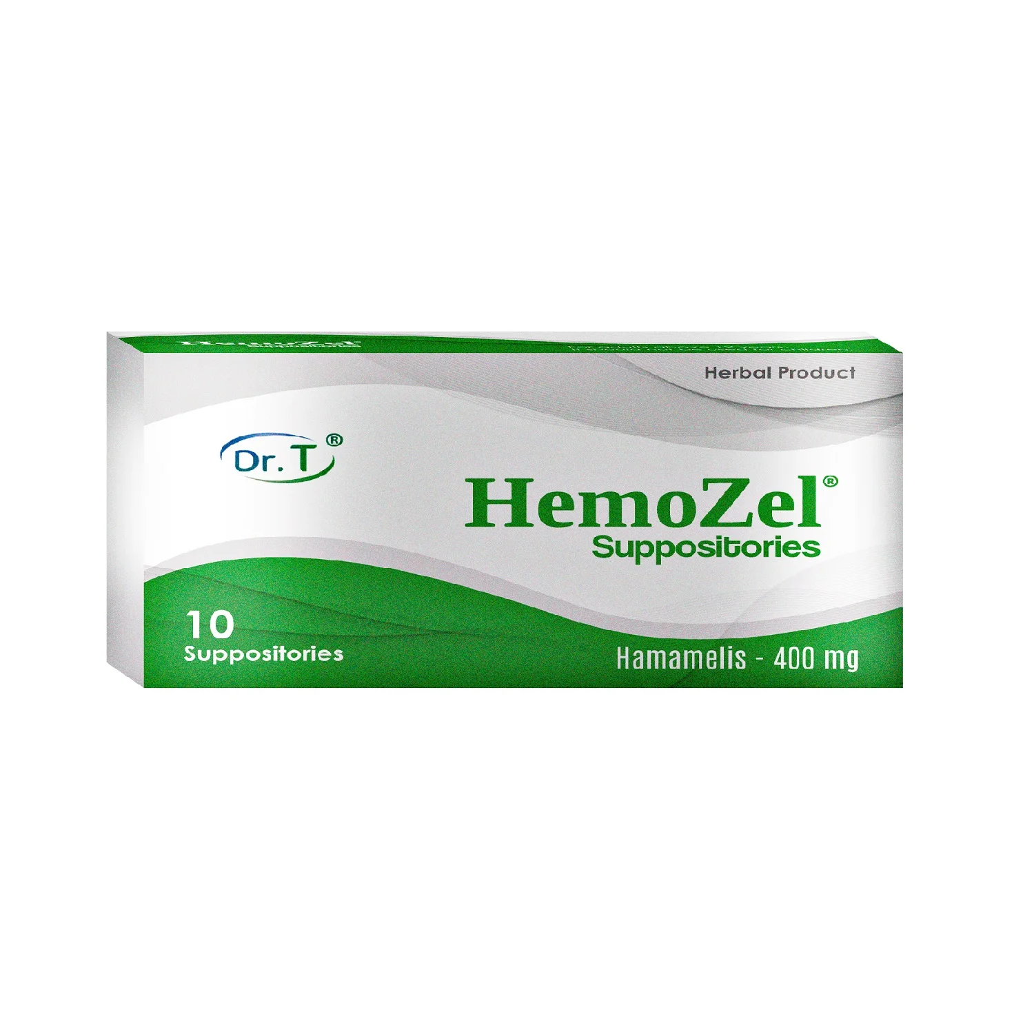  Суппозиторы геморроя HemoZel 10 шт.-400 мг хамамелис для лечения симптомов