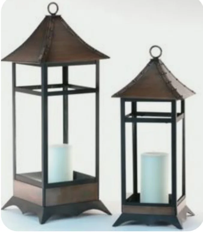 Элегантный черный фонарь для украшения помещений для вечеринки