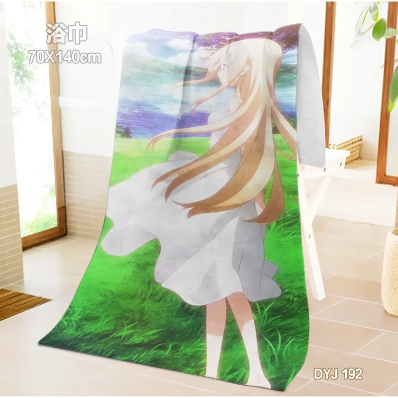 Face Towel  Printing Custom Soft Surrounding The Anime Bibulous Microfiber Towel
