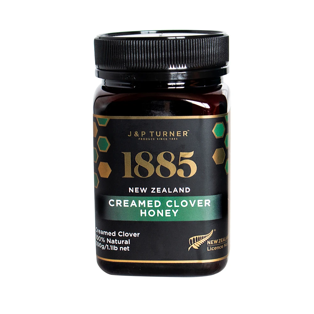  Мед клевера Creamed 500 мл NZ высокое качество 100% чистый черный