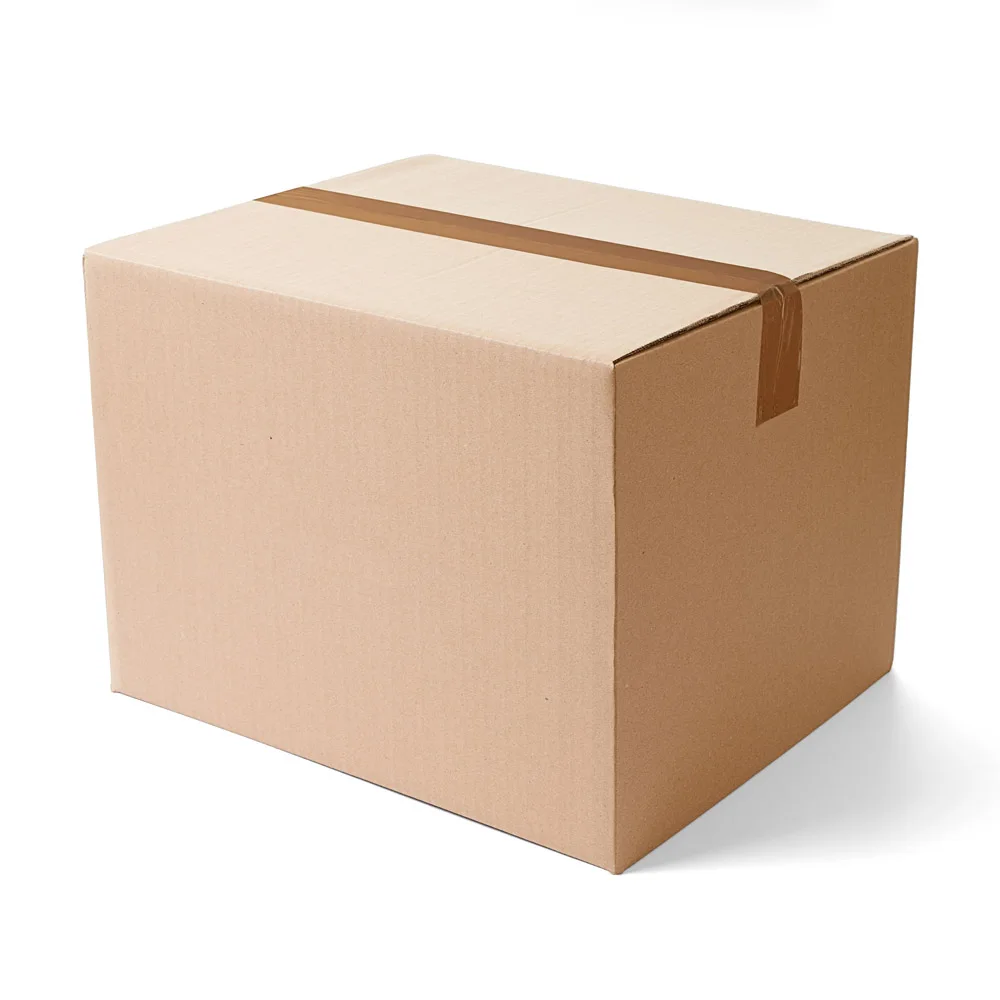 High Quality Corrugated Cardboard Box Packaging  recyclable carton B flute single wall 3 layers shipping moving boxes
