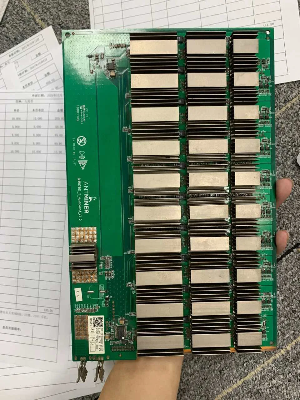 used   antmienr  t17 t17+ t17e  42th/s hashboard bl asic mi accessories