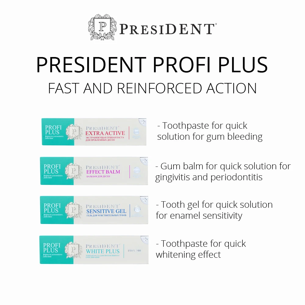 
Gum balm PRESIDENT PROFI PLUS Effect Balm 30 ml 