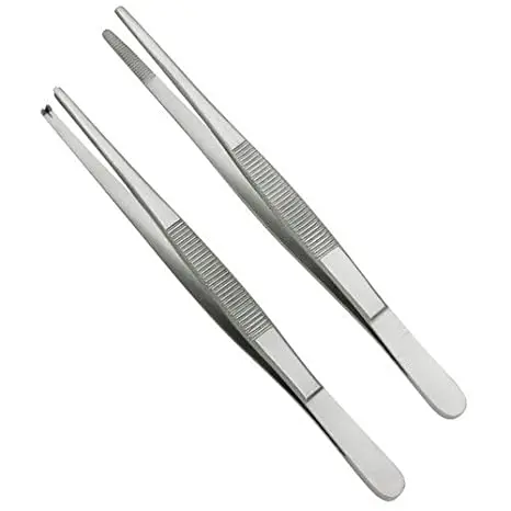 Best Quality Single Use Adson Dissecting Forceps 120mm / CE Marked Surgical Dissecting Forceps