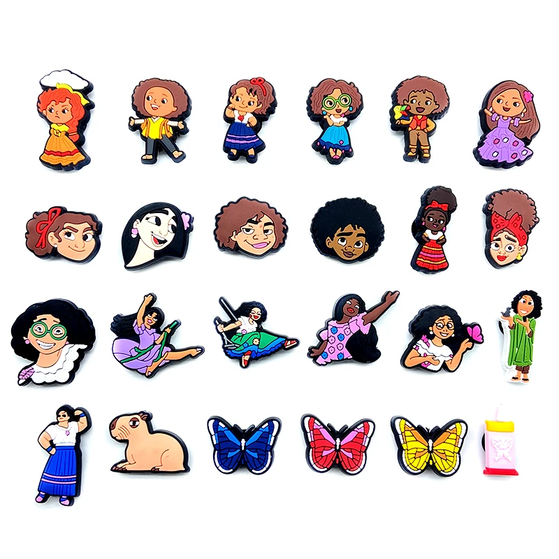 Shoes Charms For Encanto Movie Gift For Kids  Croc Shoe Accessories Clog Charms  jbit Croc Charms