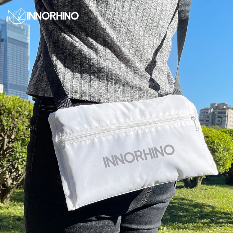 Custom Ita Folding Travelling Nylon Crossbody Bag