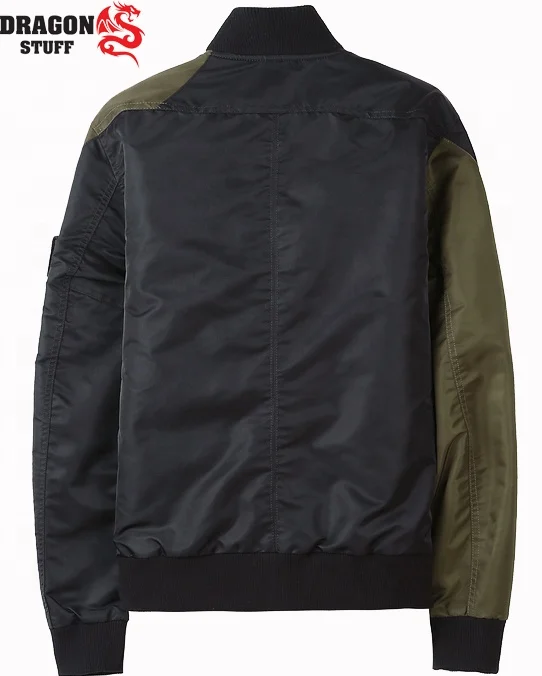 sublimation custom design bomber jacker / zipper closure jacket sublimation / wholesale polyester baseball jacket for men