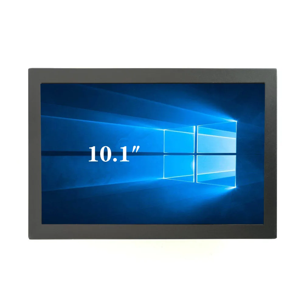 ZHIXIANDA, металлический корпус, 10,1 дюймовый широкоформатный 1280*800 с HD-MI BNC VGA USB AV вход, промышленный монитор с открытой рамкой