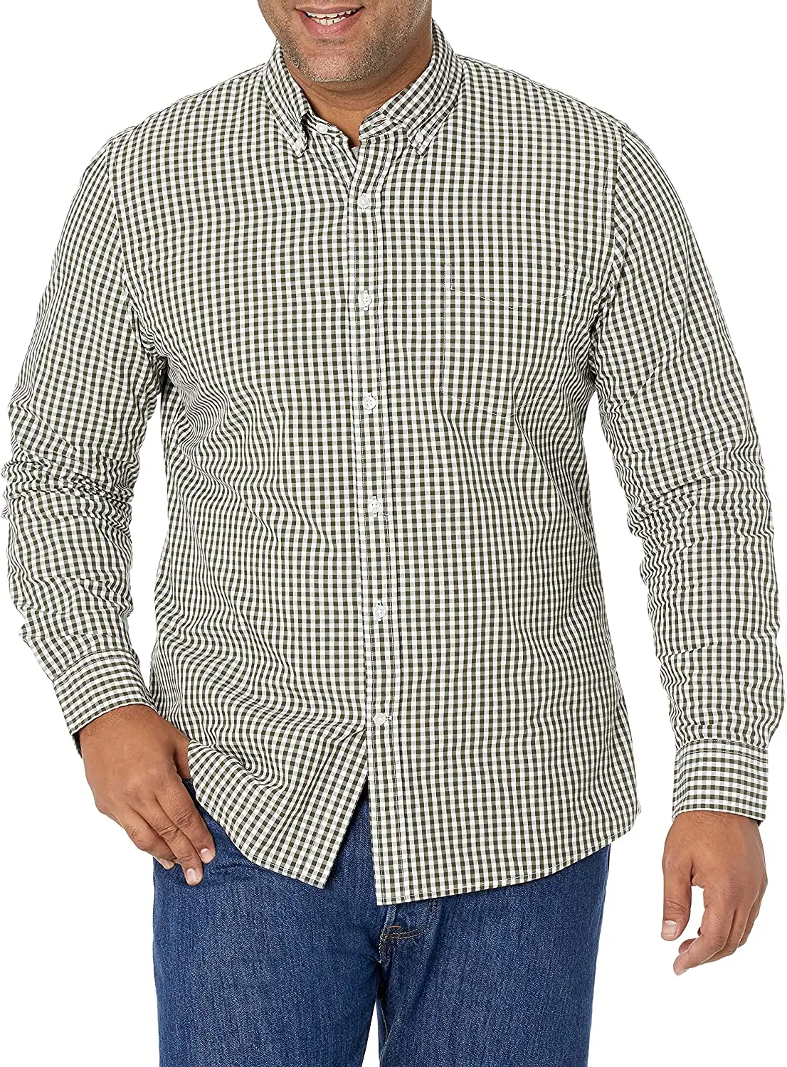 Мужская одежда 100% хлопок мужская деловая рубашка мини в клетку не мнется требует глажки